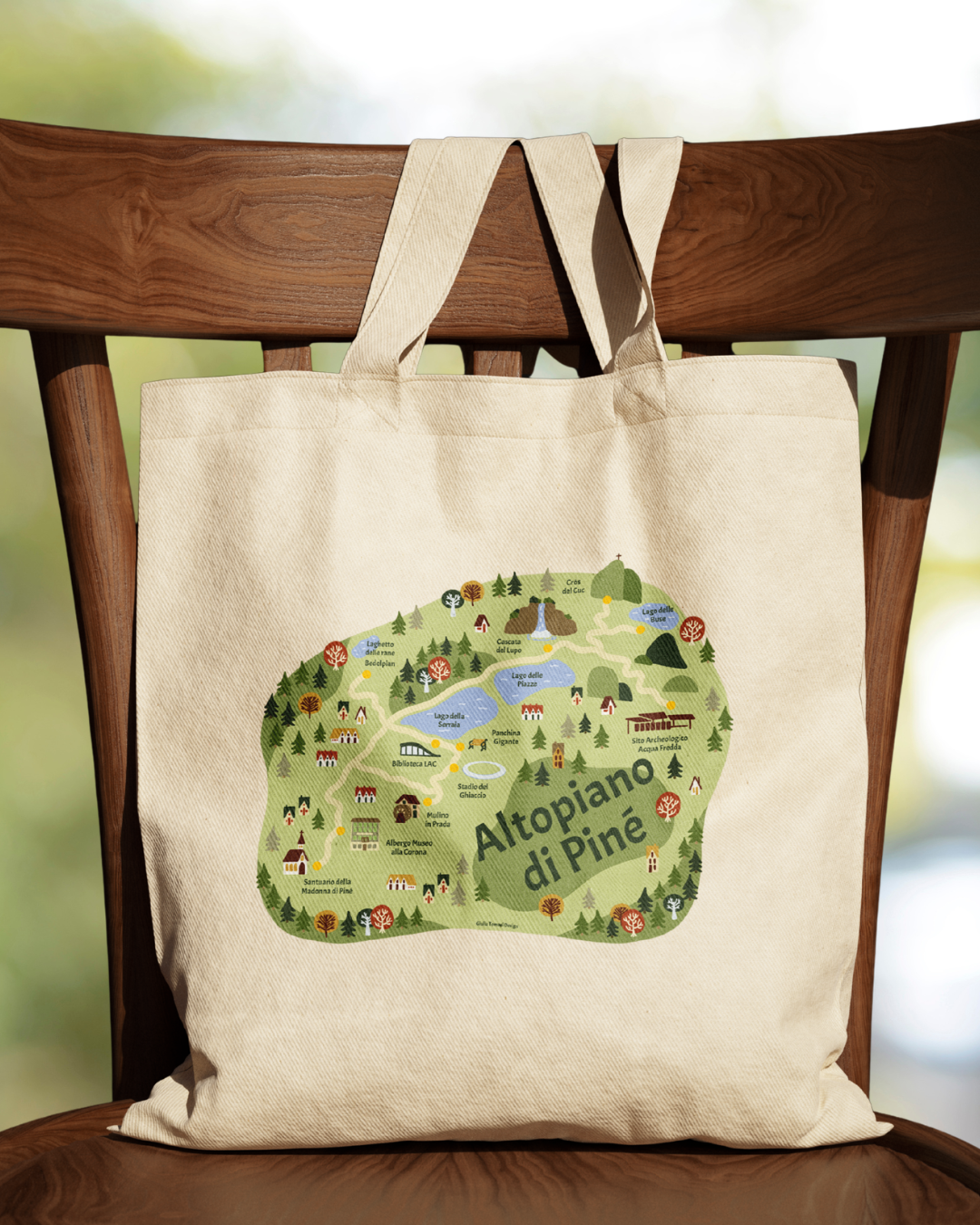 Illustrazione tote bag