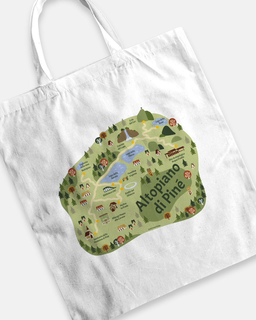 Illustrazione tote bag
